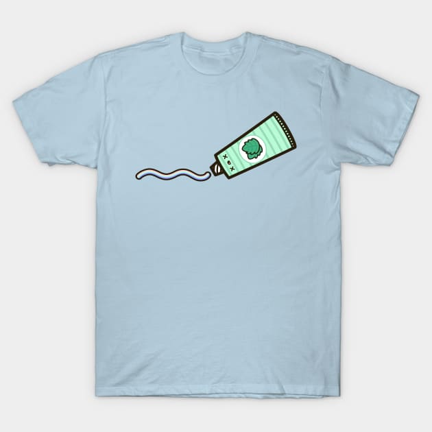 Toothpaste T-Shirt by peppermintpopuk